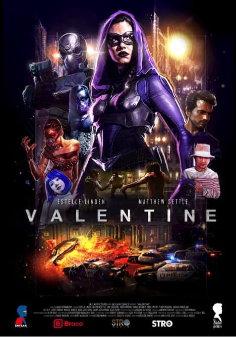 Valentine The Dark Avenger (2017)